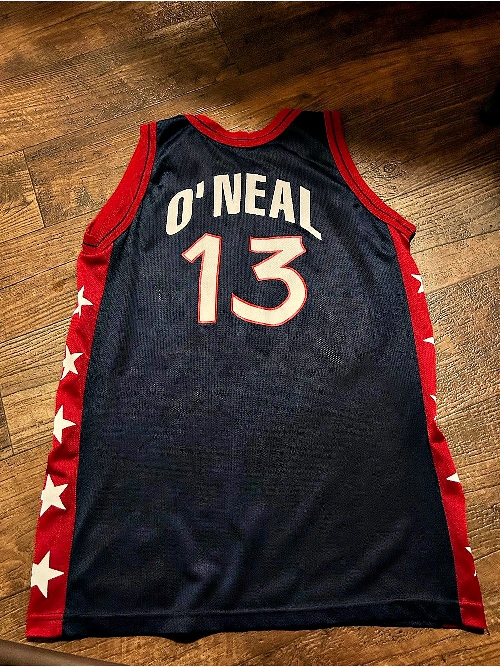 Champion Shaquille O'Neal Team USA Basketball 1996 Jersey Boys Size XL (18-20)